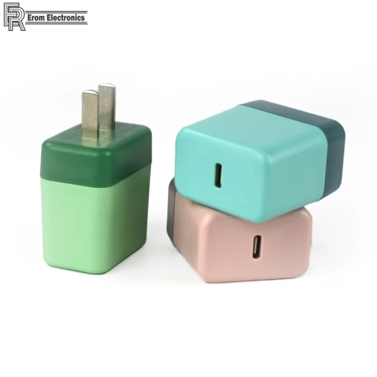 Tête de charge colorée d'origine 20W Super Power Support QC 0.3/2.0 Fcp câble USB Pd adaptateur de chargeur mural rapide prise de charge pour iPhone