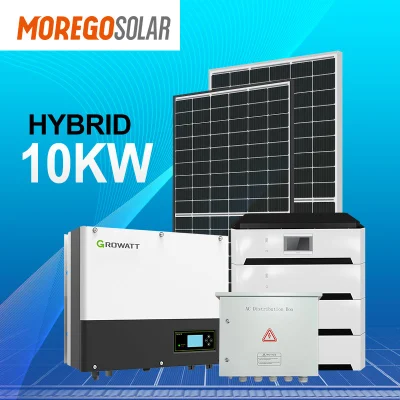 Moregosolar système d'énergie solaire maison 10kw 5kw banque de puissance de stockage pour la maison électrique