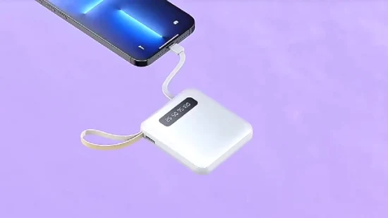 Chargeur de batterie solaire sans fil Portable, 25000 mAh, 150000 mAh, portefeuille de poche pour téléphone, petit Powerbank magnétique 4500 mAh pour Power Bank